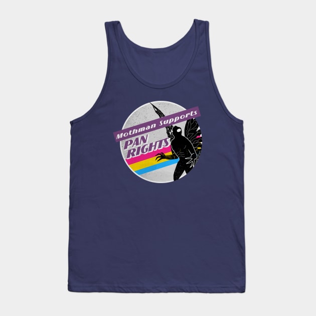 Pan Pride Mothman Tank Top by creepvrs